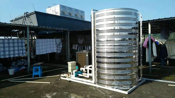 瀘州瀘縣福寧精神病醫(yī)院生活護(hù)理區(qū)1-5層.空氣能熱水系統(tǒng)施工